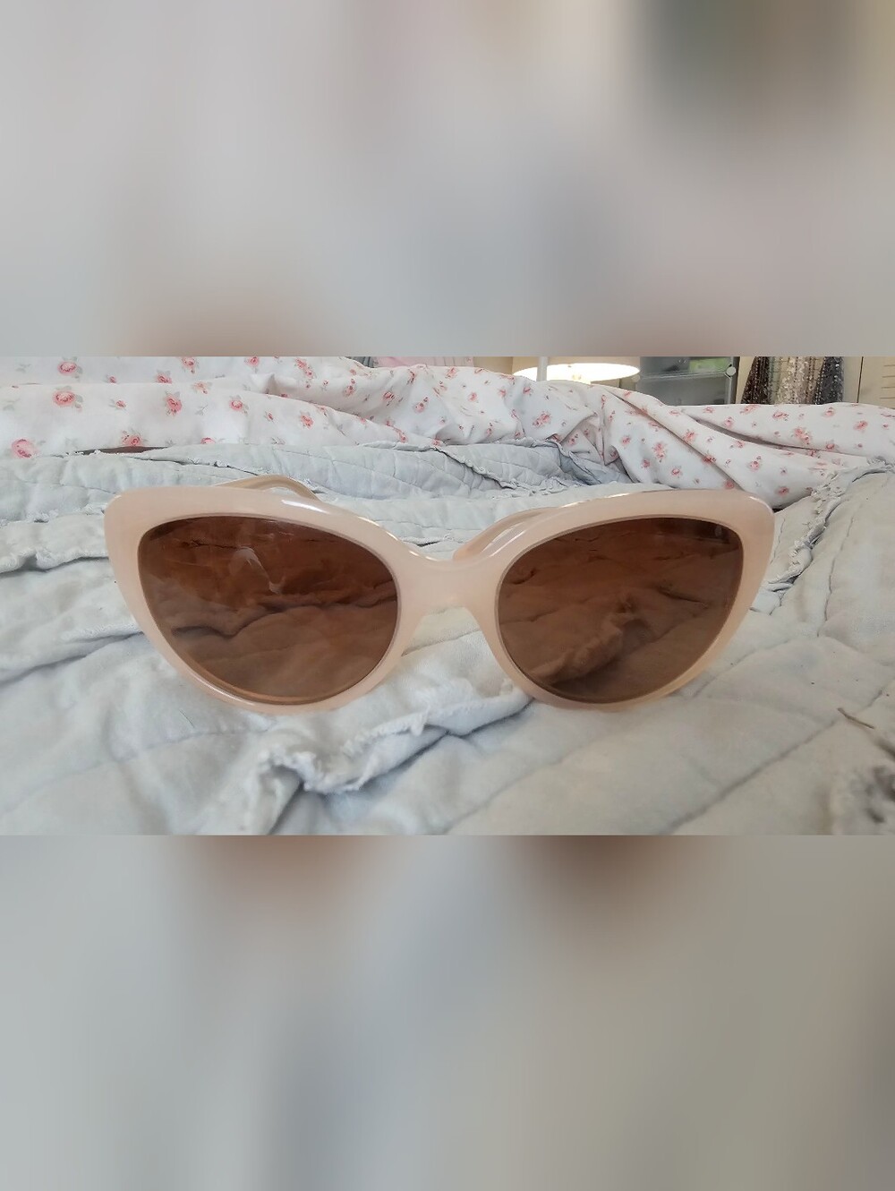 Dolce & Gabbana Pink Quartz Color Cat-Eye Sunglasses